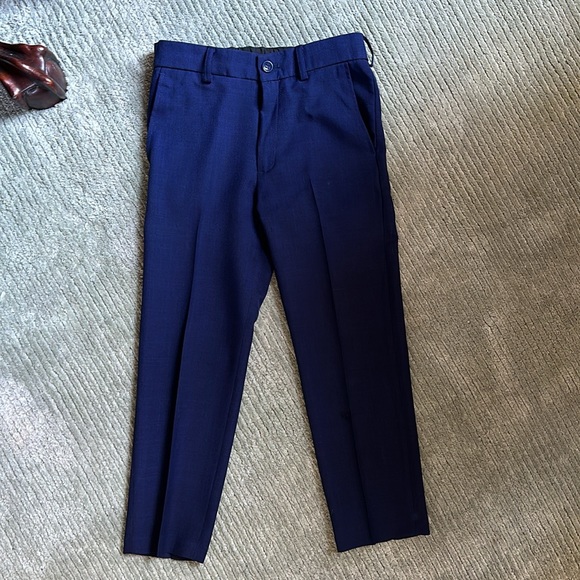 Boys Navy 5 piece slim suit slim fit size 6 Jewels and Gents - Picture 4 of 4